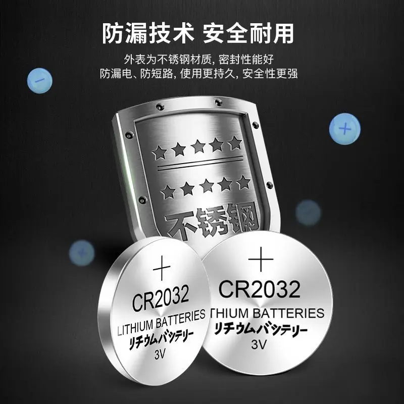 Pin Nút CR2032, CR2025, CR2016, 3V, Thích Hợp Cho Nhiệt Kế Và Điều Khiển Từ Xa Chìa Khóa Xe Hơi, Pin Thông Dụng Titan 6