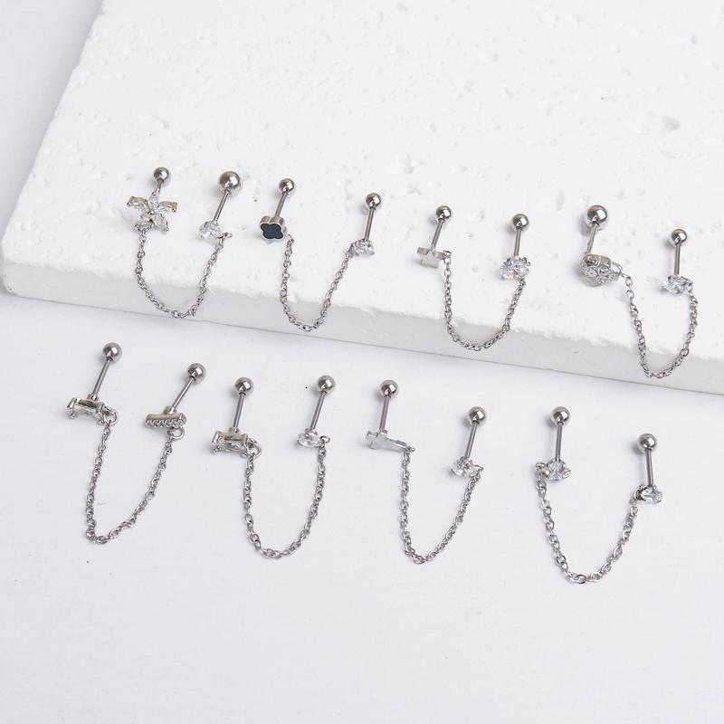 1685 / 1686 -  (HARGA 1 BIJI) ANTING KARAKTER TINDIKAN HELIX TRAGUS 2