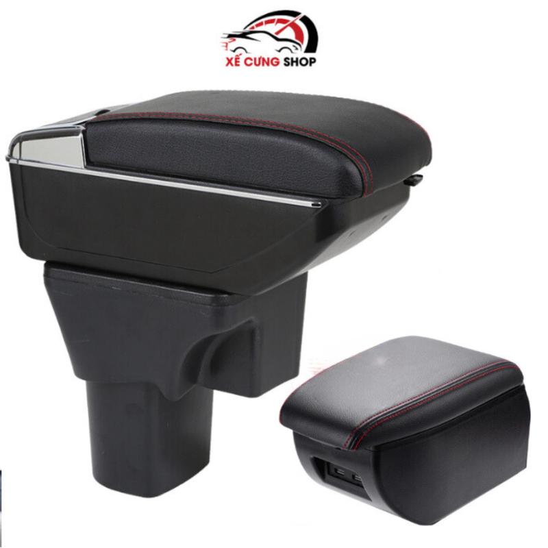 Hộp tỳ tay xe Huydai I10 đời 2014-2020 Cao Cấp Tích Hợp Cổng Sạc USb Bảo Hành 12 Tháng