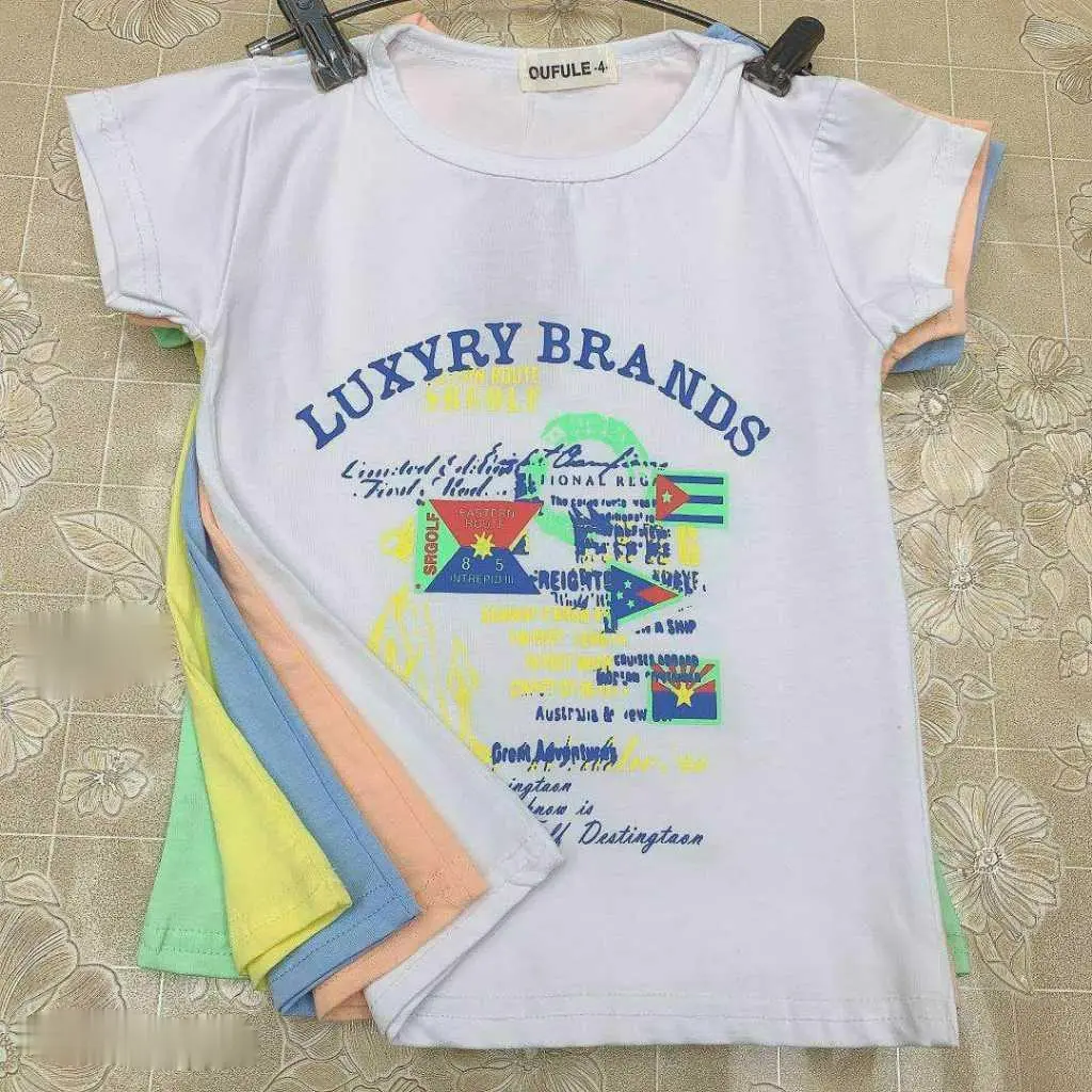 GROSIR ISI 4 POTONG! Hallo Anak Kecil Atasan Anak Import Harga per 4 pcs