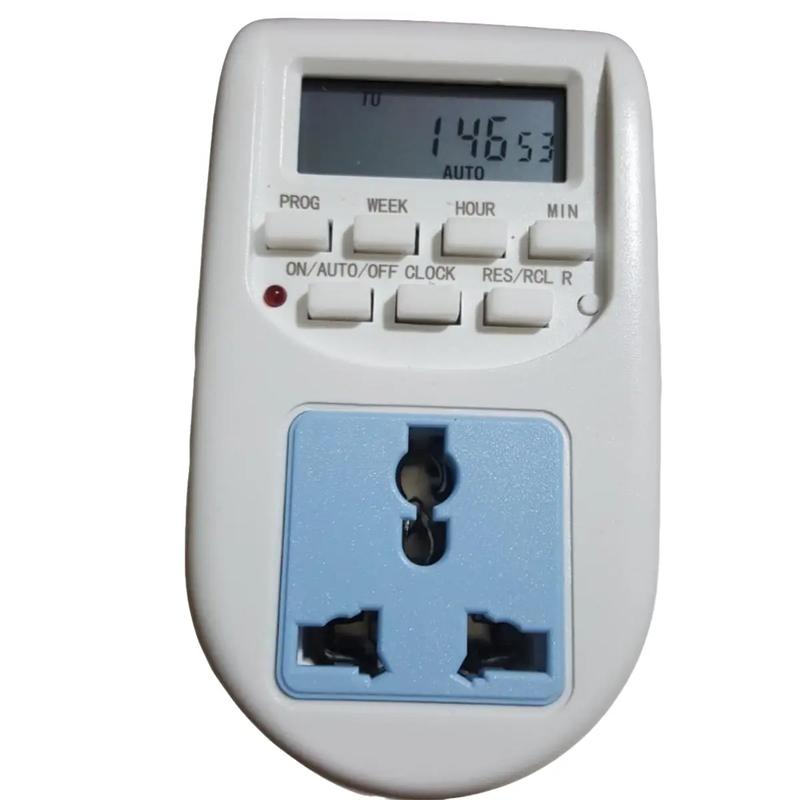 Ổ Cắm Hẹn Giờ Điện Tử bật tắt tự động AL06 chính hãng,  16 chương trình cài đặt, công tắc hẹn giờ, ổ cắm đa chức năng