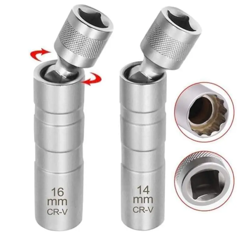 Khẩu tháo bugi ô tô, tuýp mở bugi ô tô có nam châm từ giữ Kintech 7