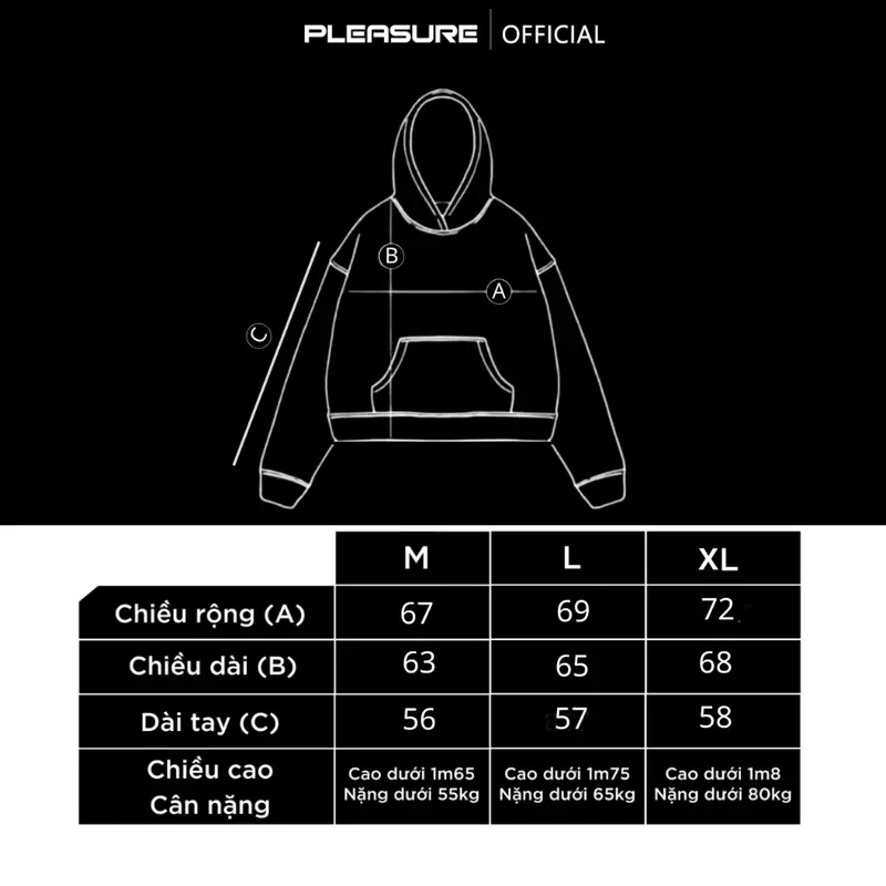 [ GIÁ TRẢI NGHIỆM ] Áo hoodie Nỉ Lông Cáo PLEASURE Boxy Form Châu Âu Dáng Rộng Unisex Nam Nữ Local Brand PL06 5