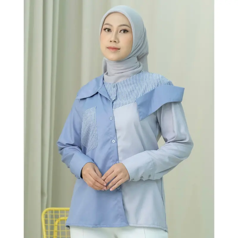Dya id - Yunna Stripe Top Blouse atasan Wanita 4