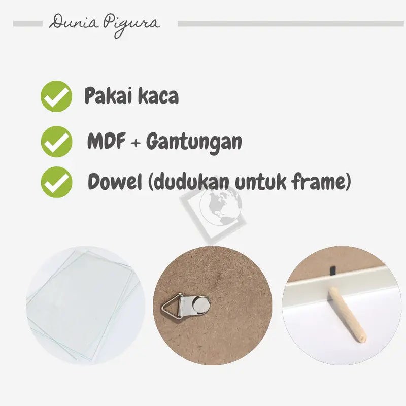 Bingkai mahar 3D Scrapbook A4 (21 x 30 cm) / Gift Ulang tahun 2