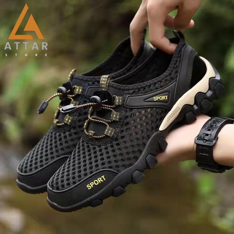 Sepatu Hiking Gunung Outdoor OlahRaga Sneakers Sport Pria Dewasa ...