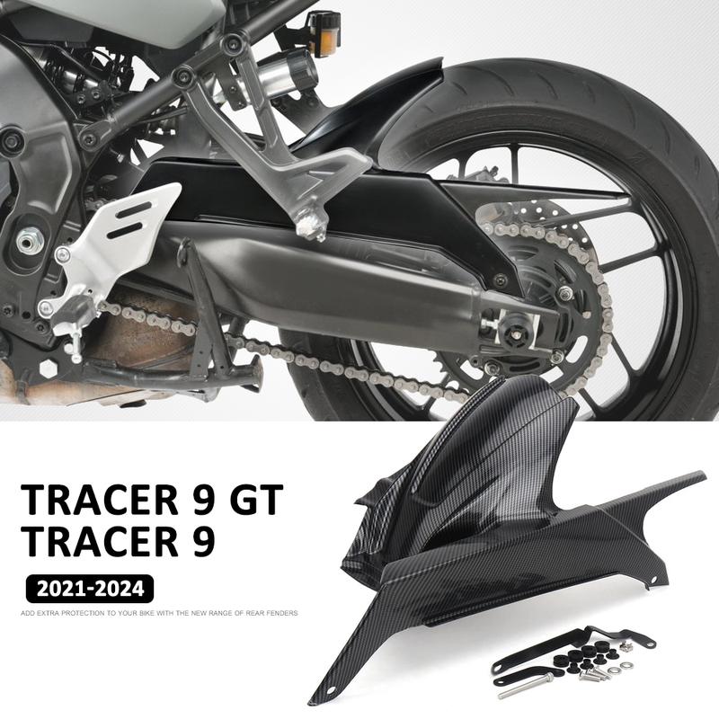 Motorcycle Rear Fenders Wheel Mudguard Black Carbon fiber Fo - TikTok ...