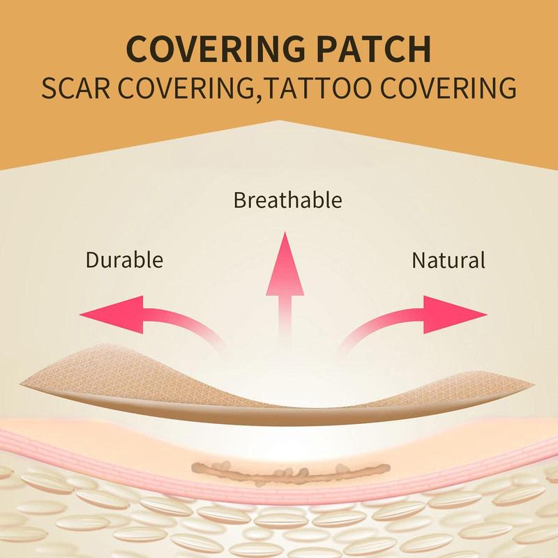 Product Introduction of 6patch Invisible Concealer Patch Skin Tattoo Scar Concealer Cover Patch Waterproof Skin Color Cover Patch 47