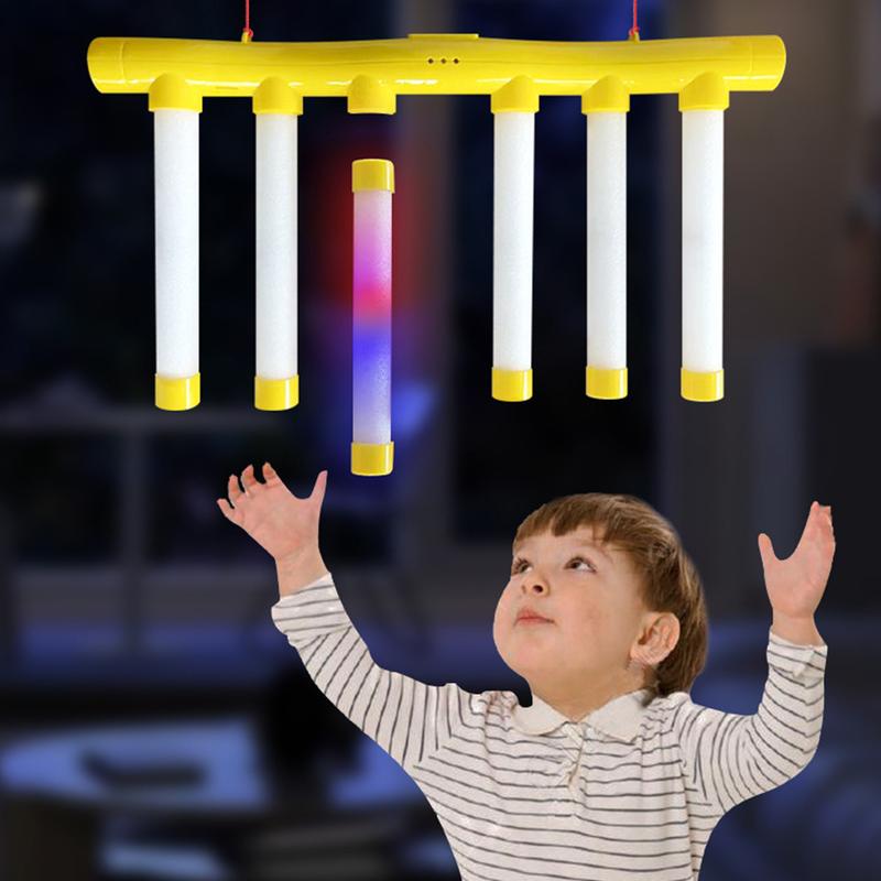 Rmpdefy Reaction Training Game Stick Grab Machine for Hand-Eye Coordination Speed Challenge Toy Adjustable Speed Catching Game Drop Cube Game for Reflexes And Cognitive Development 1