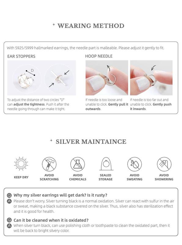 Product Introduction of S Sier Clover Diamond Zircon Ear Stud Stick Dainty Woman Earrings Hypoallergenic Earring 24