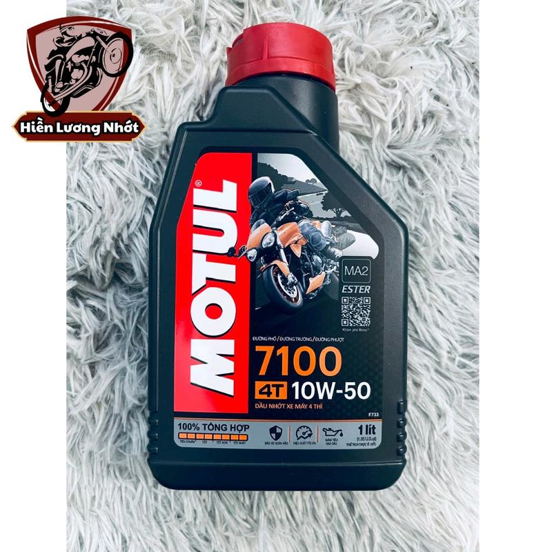[Motul 7100] Nhớt Motul 7100 10W50 cho các dòng xe số, xe côn tay, xe mô tô - cấp nhớt 100% tổng hợp - có chiết lẻ - chính hãng 1