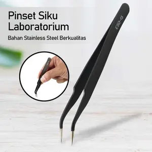 Eagle Beak Pinset Siku Stainless Laboratorium Tweezers Anti-static - ESD-15
