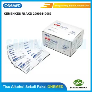 Onemed isi 100 Oneswab Alcohol Swab for Medical Use