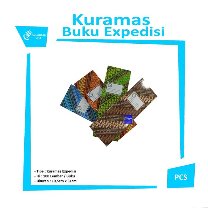 Gambar KURAMAS - Buku Expedisi - Pcs dari Papershopjkt Kota Administrasi Jakarta Utara Tokopedia