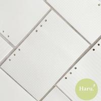 Gambar [HARU] Kertas Loose Leaf 6 Lubang Ukuran A5 A6 Refill Kertas Binder 6 Rings Grid Blank Dotted Paper dari Haru.collections Kota Batam 1 Tokopedia