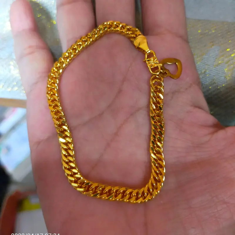 gelang replika mas sisik naga 0