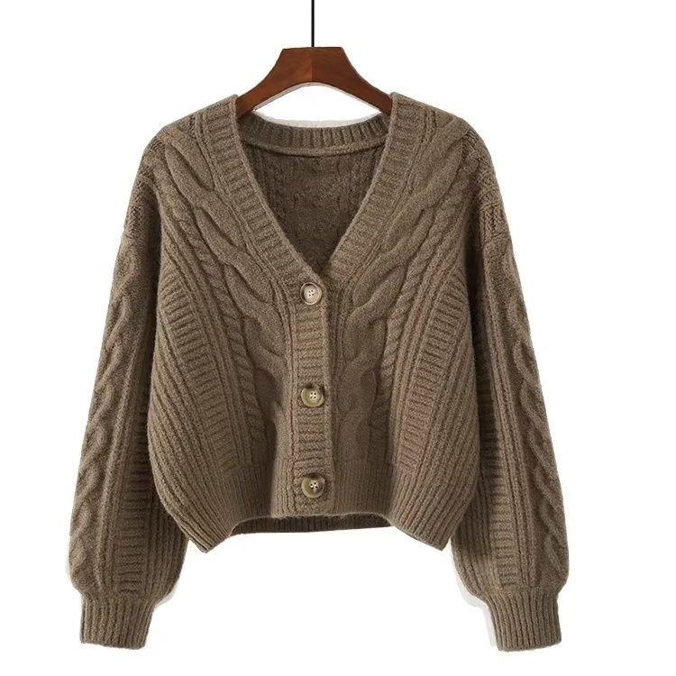 Product Introduction of Áo Cardigan Dệt Kim, Cổ Chữ V, Phong Cách Cổ Điển Bó Sát, Áo Len Ngắn Cho Nữ, Dáng Rộng Vừa Vặn, Mỏng, Thích Hợp Cho Mùa Xuân Và Mùa Thu, Phù Hợp Với Phong Cách Phương Tây 5