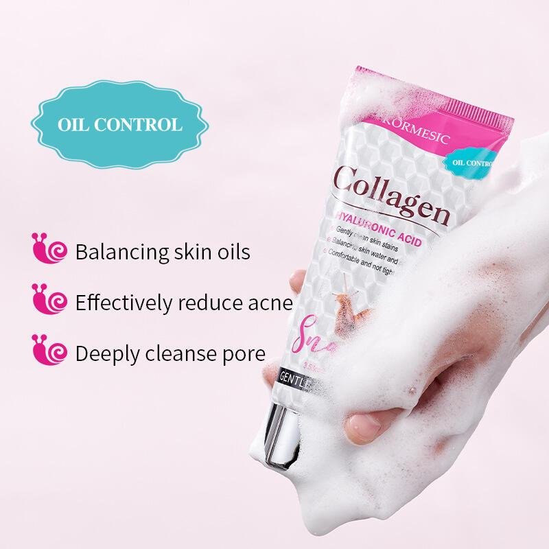 Product Introduction of KORMESIC Full English Facial Cleanser Deep Cleansing 5