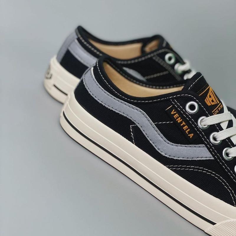 Sepatu Pria Ventela New Public Black Natural Bisa COD Seluruh Indonesia!! Spatu Keren Unisex Vantela Terlaris 3