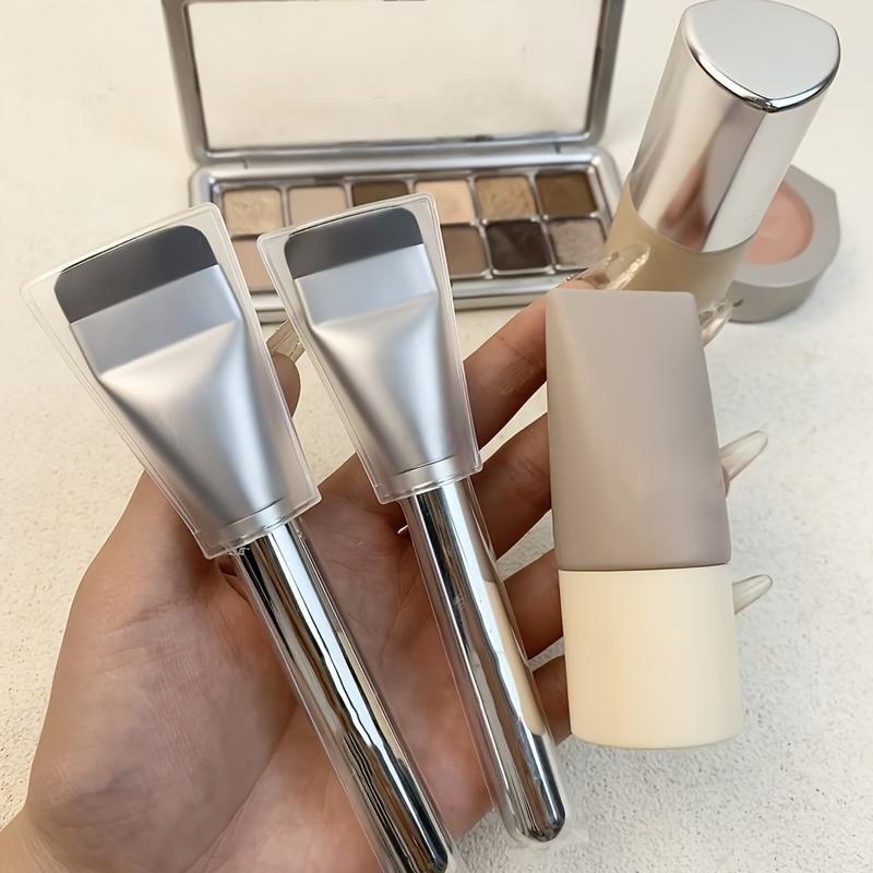 Cọ Tán Kem Nền Pro Master, Siêu Mỏng, Nhẹ, Thiết Kế Đầu Phẳng, Để Tạo Đường Viền Khuôn Mặt Liền Mạch, Pha Kem Nền Và Áp Dụng Mặt Nạ, Chất Lượng Cao Cấp, Dễ Lau Chùi, Thích Hợp Cho Kết Quả Hoàn Hảo 7