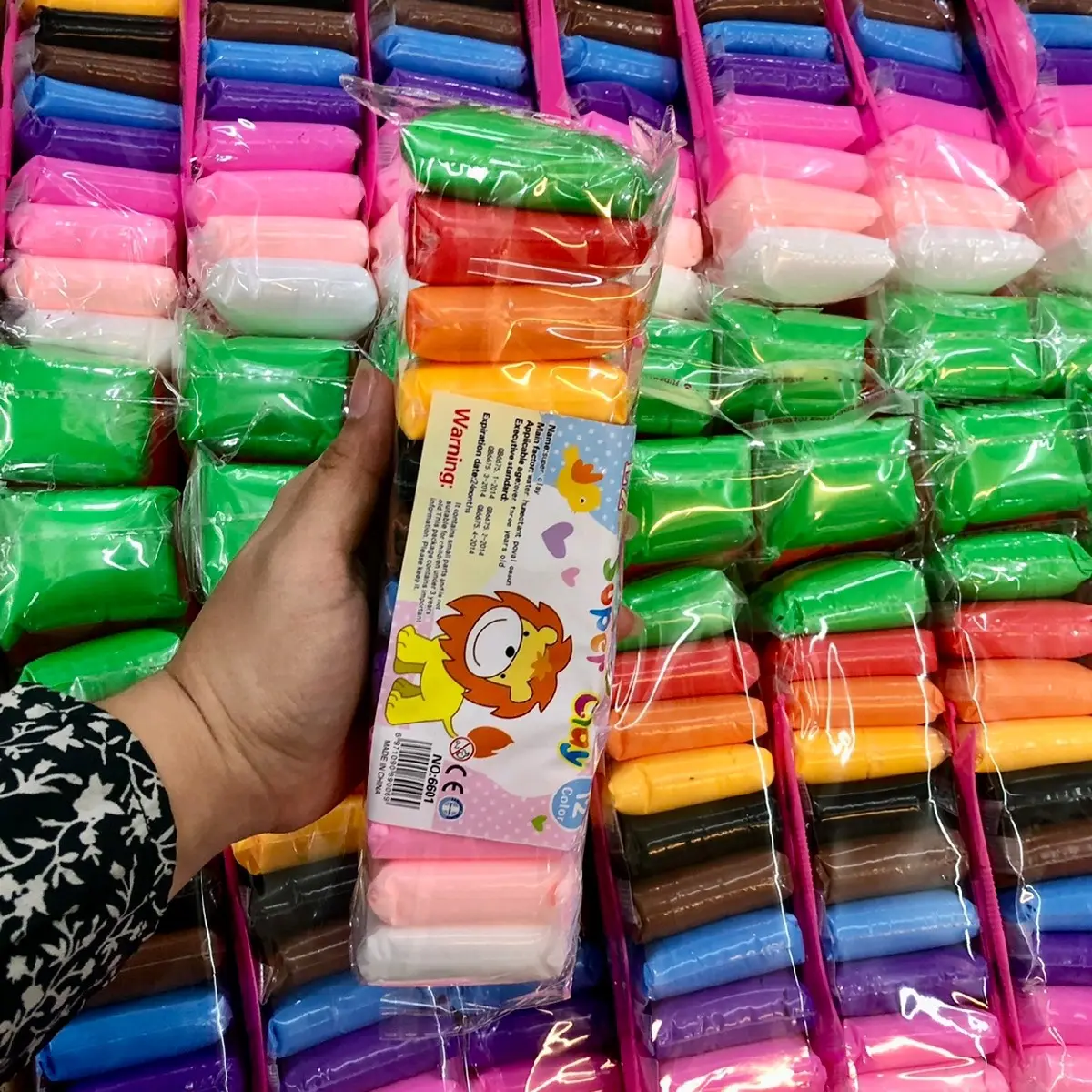 12PCS CLAY/SLEM BANTAL