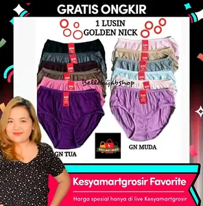 Celana Dalam Wanita Golden Nick CD Wanita Lusinan