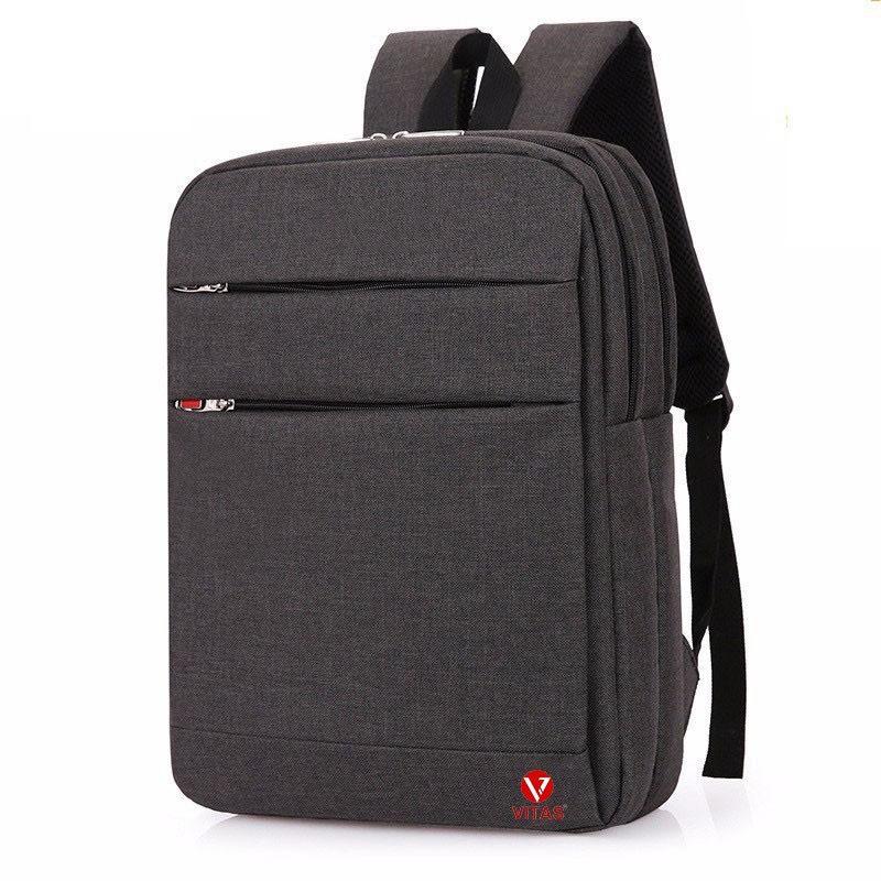 balo vuông LapTop 15.6" Nam Nữ thời trang Phong Cách VITAS VT 099 Backpack Bag Đeo Vai Nhung balo mới nhất 2025 hộp