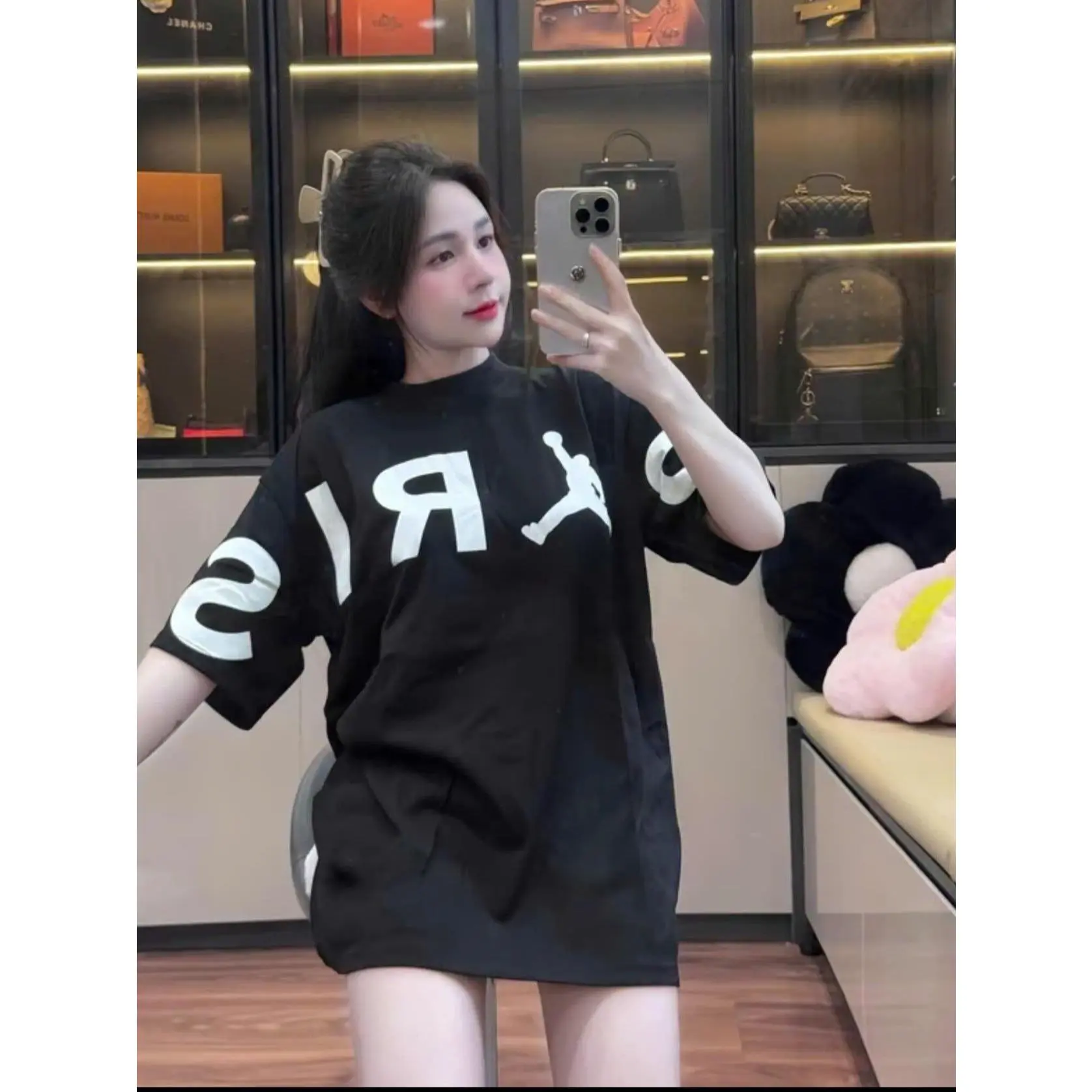 Áo Thun parriss Unisex Hottrend 2025 - Vải Cotton Co Dãn 4 Chiều, Mềm Mịn, Thoáng Mát - Size S/M/L/XL - Nữ, Top