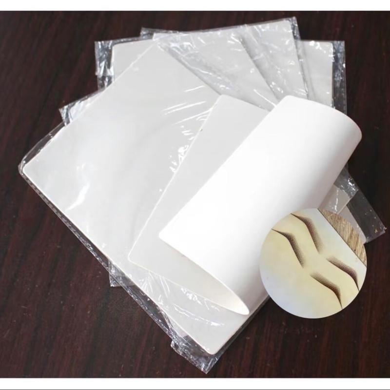 Combo 10 Miếng Da Giả Trắng Tron Tập Phun Xăm . 1