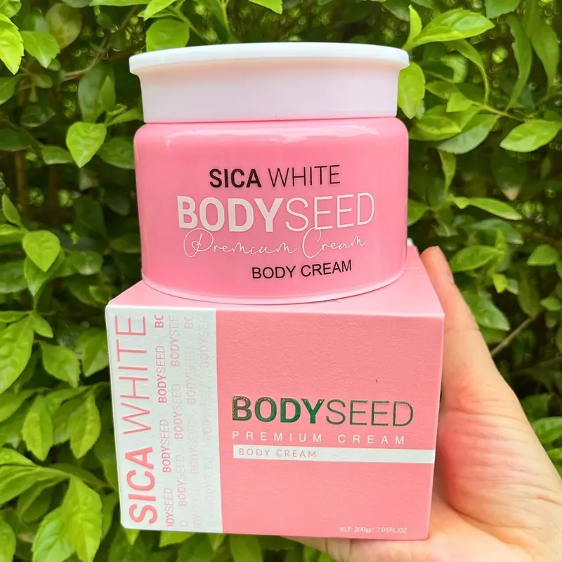 Kem Body Seed Mầm Sica White Chính Hãng 200gr Sữa Dưỡng Thể Hỗ Trợ Trắng Da Toàn Thân Dưỡng Ẩm Sáng Da Dưỡng Da Body Nữ Women 4