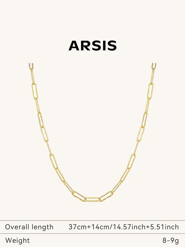 Mix and Match Paperclip Chain Necklace 1