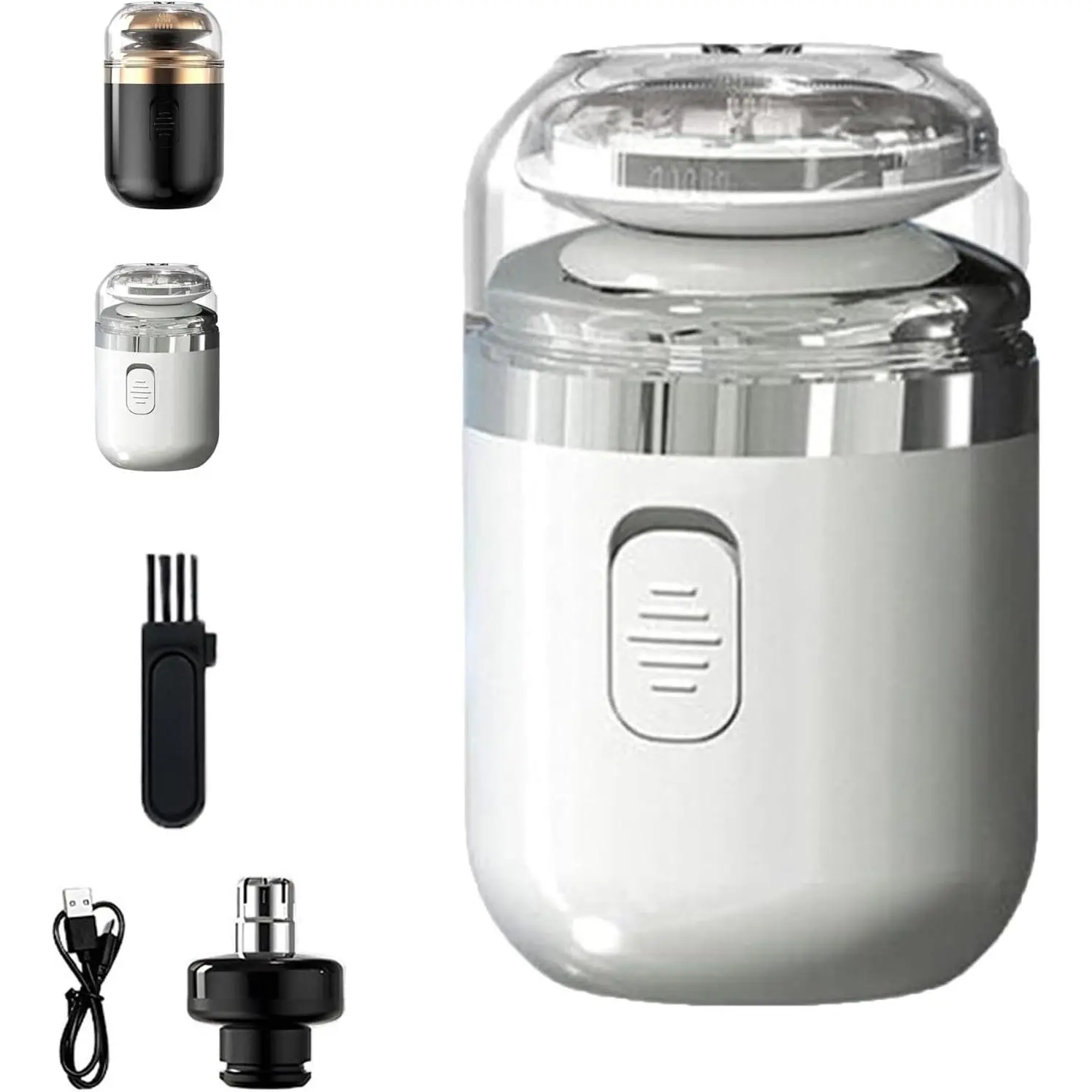 Máy cạo râu điện mini di động máy tỉa lông mũi 2 trong 1 máy tỉa di động