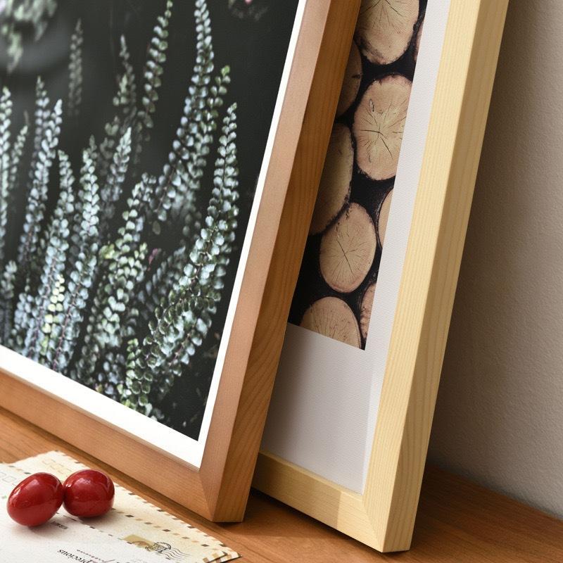 Khung Ảnh Để Bàn 10x15, 13x18, 15x21 , 21x29.7cm Mặt Mika - Khung Hình Để Bàn kèm chân đế Decor Phòng Trang Trí Nhà 2