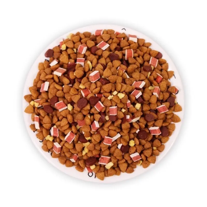 Captain hạt trộn bò phô mai cá hồi cho chó túi zip1kg 1