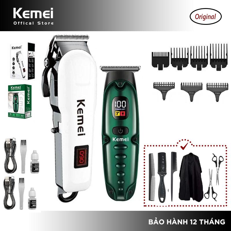 KEMEI Tông Đơ Cắt Tóc  Không Dây Có Thể Sạc Lại Cho Nam Và Nữ Bộ Máy cạo râu Cắt Tóc KM-809A&KM-2259