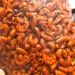 MAKARONI CIKRUH DAUN JERUK 1/2kg | CEMILAN ENAK GURIH PEDAS Food Snacks