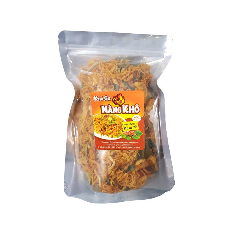 100g Khô Gà Lá Chanh Nàng Khô Siêu Ngon Đẳng Cấp- Sạch Sẽ - Đảm Bảo ATVSTP