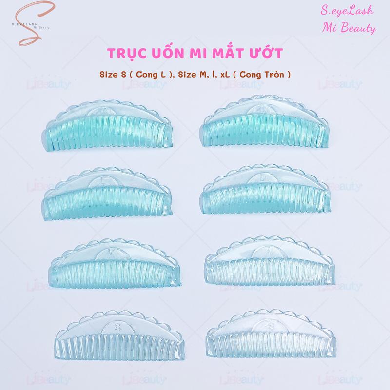  < Trục Tự Dính > Trục Uốn Mi Mắt Ướt - Size S  Cong L  & Size M L XL  Cong Tròn  