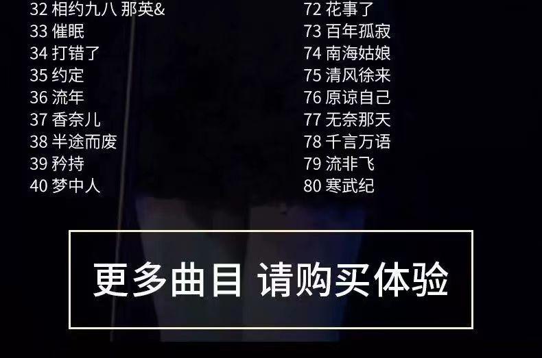Product Introduction of Faye Wong Album U Disk Songs Classic Old Songs Cantonese Nostalgic Golden Songs Lossless High Sound Quality MP3 Car USB Drive 3