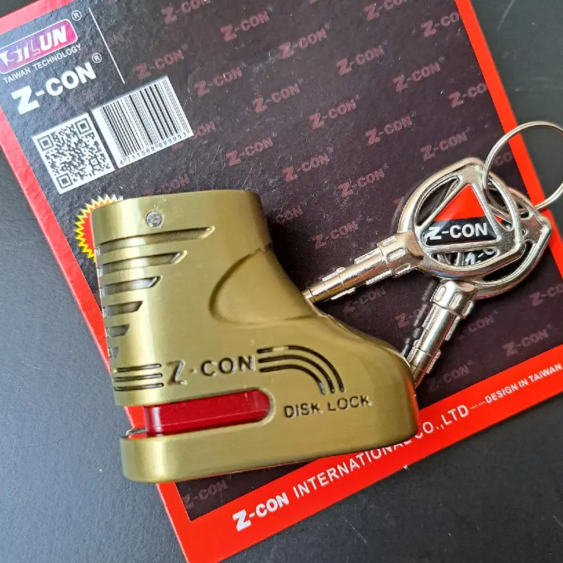Khóa đĩa xe máy chống trộm ZCON 0