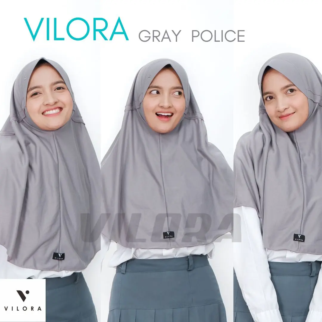 Vilora Jilbab Instan Kerudung sekolah smp sma sd
