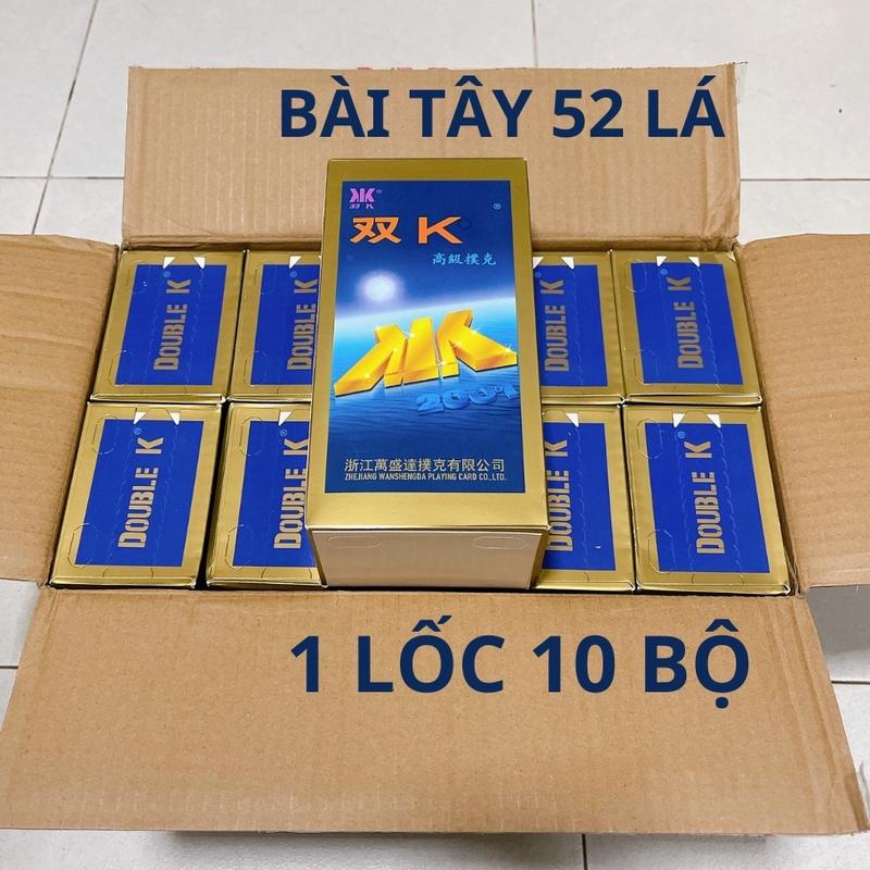  Combo Lốc 10 Bộ Bài Tây 52 Lá Tú Lơ Khơ Tá Lả Chất Liệu Giấy Tốt Hình Đẹp Thẻ Bài Cards 