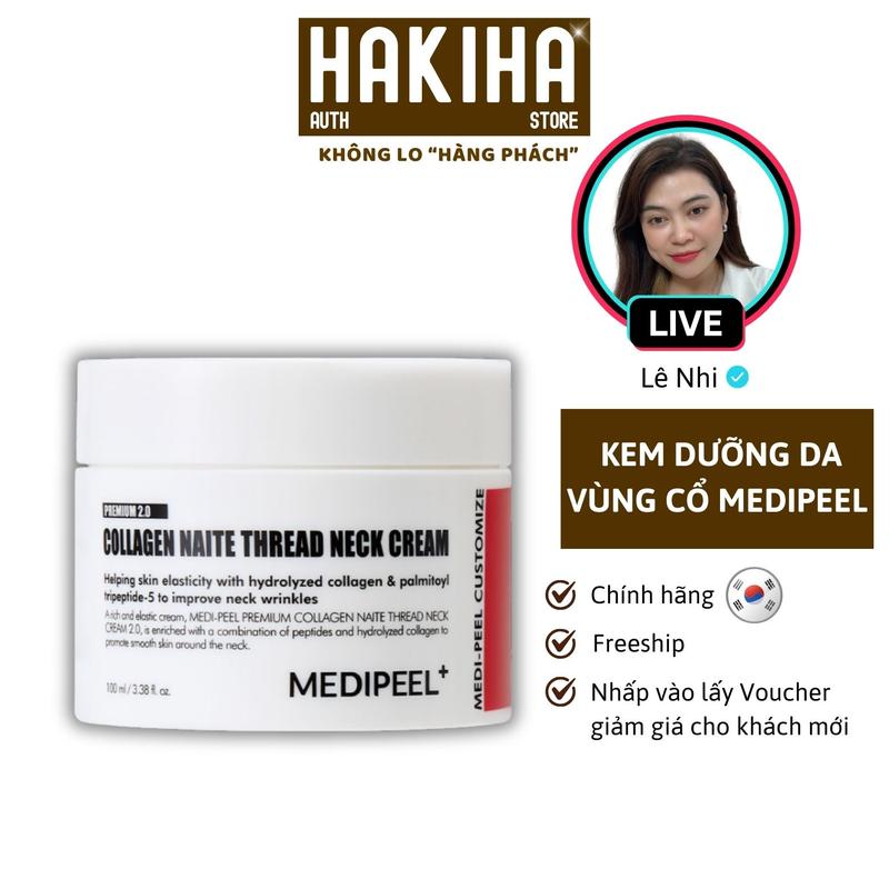 [LIVE] Kem Dưỡng Vùng Cổ Medi-Peel Naite Thread Neck Cream 100ml Làm Đẹp Da duong