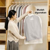 Gambar U-Living Bundle 5pcs Cover Baju Gantung Dengan Zipper Samping Jas Suit Cover Tebal Dustproff CB006 - 5pc Side ZIP-60*80 dari U-Living Official Store Kota Bekasi 4 Tokopedia