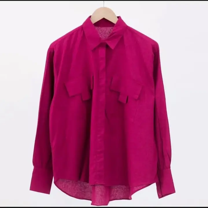 seira id Hasena BAJU WANITA Baju Kemeja Wanita Oversize / Hasena Rayon Premium MODEL BAJU WANITA TERBARU BAJU ATASAN KEKINIAN Katun Lembut Simple Variasi Panjang 2