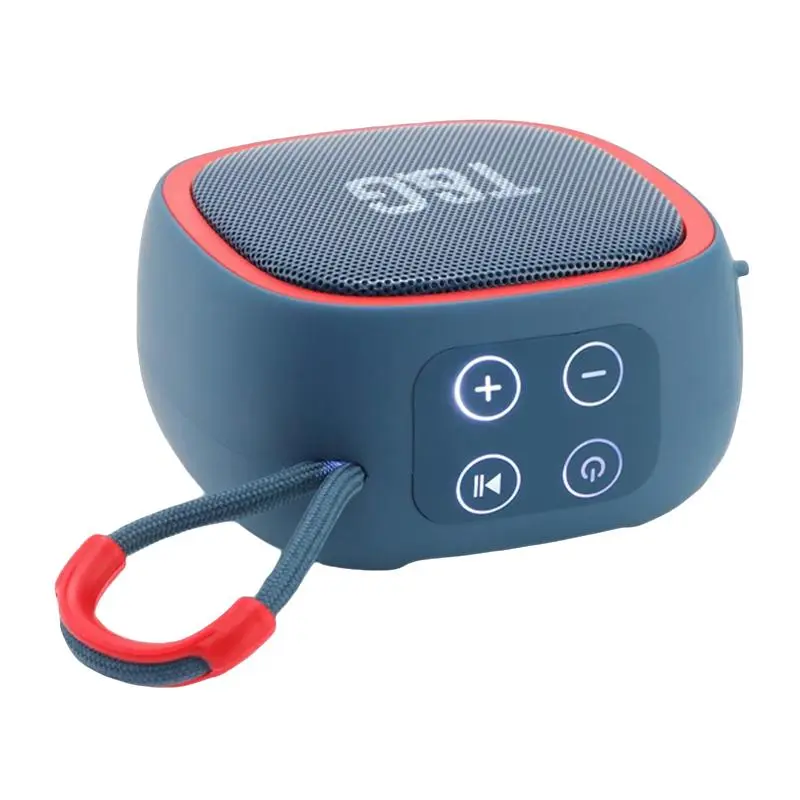 T&G TG659 Portable Wireless Speaker, IPX4 Waterproof Wireless Speaker, Small and Easy To Carry, Compatible with TF Card/USB Drive/USB/TF/FM, Shower Speaker