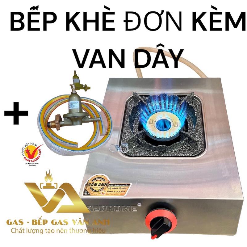  BẾP KHÈ BÁN CÔNG NGHIỆP INOX REDHOME  TN-101 Bếp Ga 