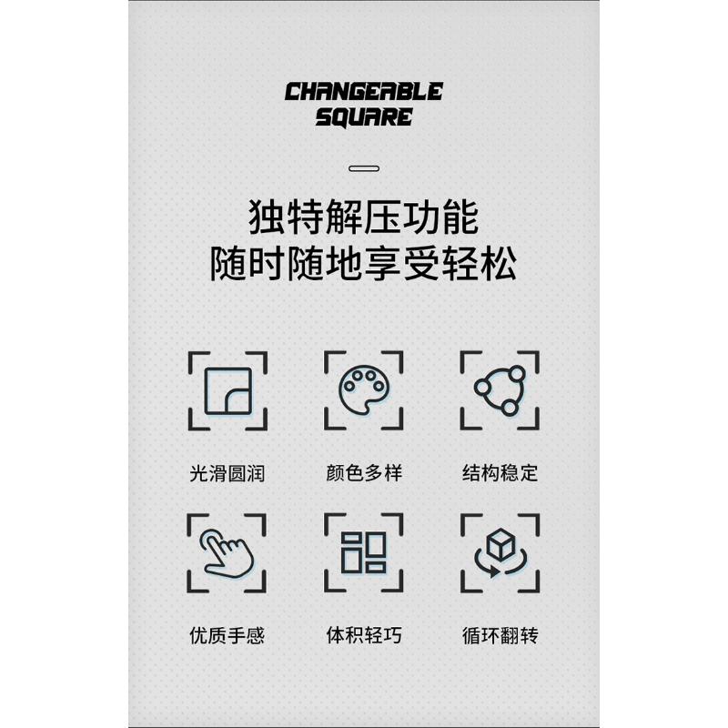 Product Introduction of 【Clearing Up】Saint Hand Infinite Rubik's Cube Relieves Stress Relieves Stress Releases Boring ADHD Folding Unlimited Cubes 16