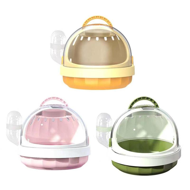 Product Introduction of Hamster Cage Exterior Cage Portable Exterior Cage Honey Bag Weasel Twiggy Rat Golden Bear Panoramic Exterior Bag Small Pet Supplies 21