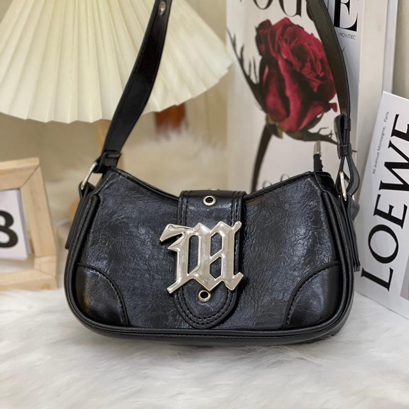 Túi Xách Nữ Miss mẫu mới da mền kẹp nách TN9, đeo chéo đi chơi, dự tiệc đủ 3 màu Đen/Trắng/Bạc